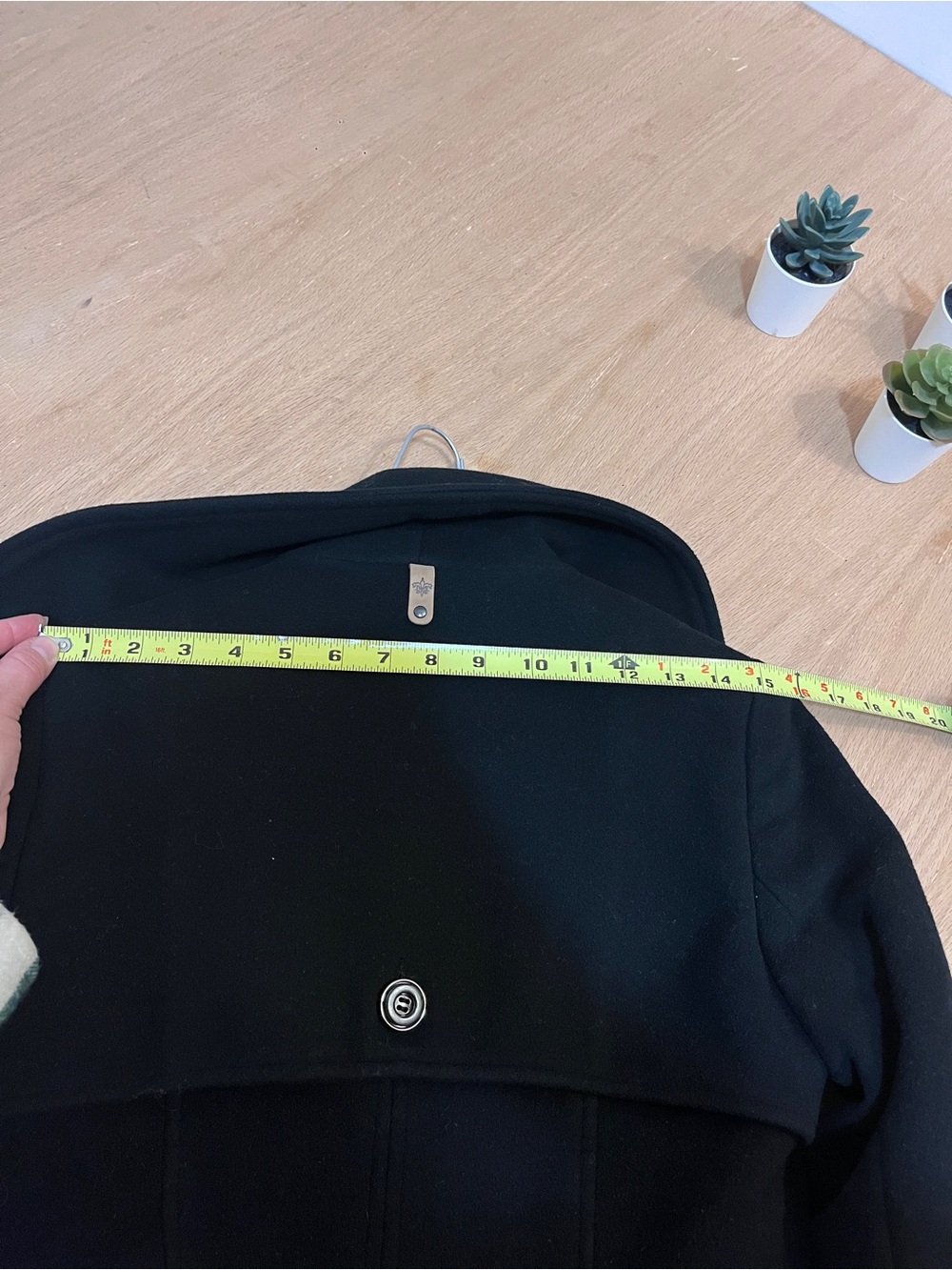 Mackage Black Wool / Cashmere Blend Winter Coat in Size XS. - Picture 15 of 16
